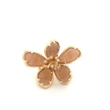 Celia Ring - Sortija Ajustable con Piedras Semi Preciosas y Cristales