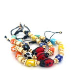 Colorful Ladybug Bracelet