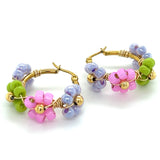 Pantallas Alambradas con Flores - Spring Hoops