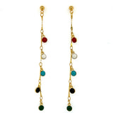 Pantallas Dormilonas Largas con Colores - Ávila Earrings
