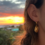 Pantallas de Argolla con Gorro - Rodeo Hat Earrings
