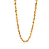 Cadena Trenzada Dorada para Layering - Rope Chain