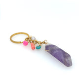 Llavero con Piedra Ágata - Ava Keychain