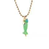 Cadena con Peces Coloridos - Rainbow Fishes Chain