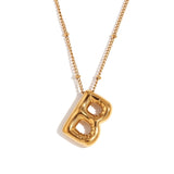Cadena con Inicial en forma de bomba - Balloon Initial Chain