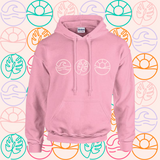 Sunsets, Monstera and Waves Hoodie • Beach Hoodie • Aesthetic Summer Hoodie • Trendy Tumblr Hoodie • Retro Oversized Hoodie