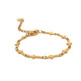 Pulsera Ajustable con Cruces - Faith Bracelet