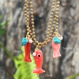 Cadena con Peces Coloridos - Rainbow Fishes Chain