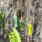 Cadena con Peces Coloridos - Rainbow Fishes Chain