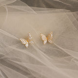 Mega Butterflies Stud Earrings
