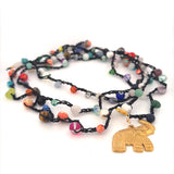 Boho Woven Color Necklace