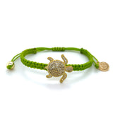 Pulsera Ajustable con Tortuga - Turtle Bracelet