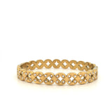 Brazalete Dorado con Rhinestones - Duchess Gold Bracelet