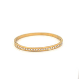 Brazalete Dorado con Rhinestones - Celestine Gold Bracelet