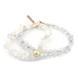 Ethereal Bracelet Set - Pulseras en Chips Transparentes