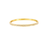 Brazalete Dorado con Rhinestones - Celestine Gold Bracelet
