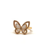 Nácar Butterfly Ring